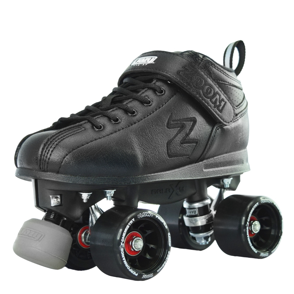 Crazy Skates Zoom Roller Skates Black EU45